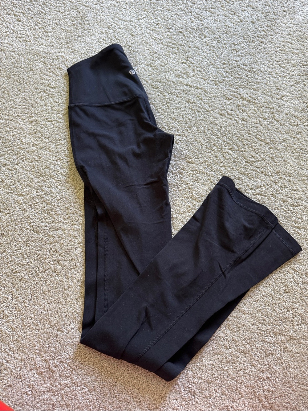 LULULEMON Black Align Mini Flare Leggings 2/XXS